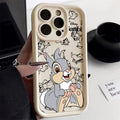 Disney Bambi Cute Silicone Case For Apple iPhone 17E 15 16 14 13 12 11 17 Pro Max 17 Air 16 Plus 16E Phone Protective Cover
