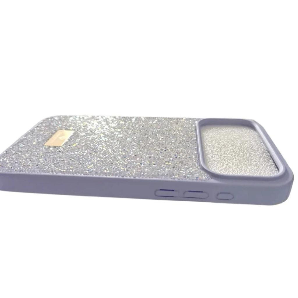 Gold Diamond Bling Multicolored Rhinestones Case For iPhone 17 16 15 14 Plus+ 13 12 Pro Max 17e 16e Air Glitter Protection Cover