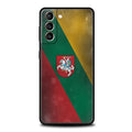 Phone Case For Samsung Galaxy S24 S23 S22 Ultra S20 S21 FE 5G S10 S9 Plus S10E S8 S7 Edge Silicone Cover Flag of Lithuania flag