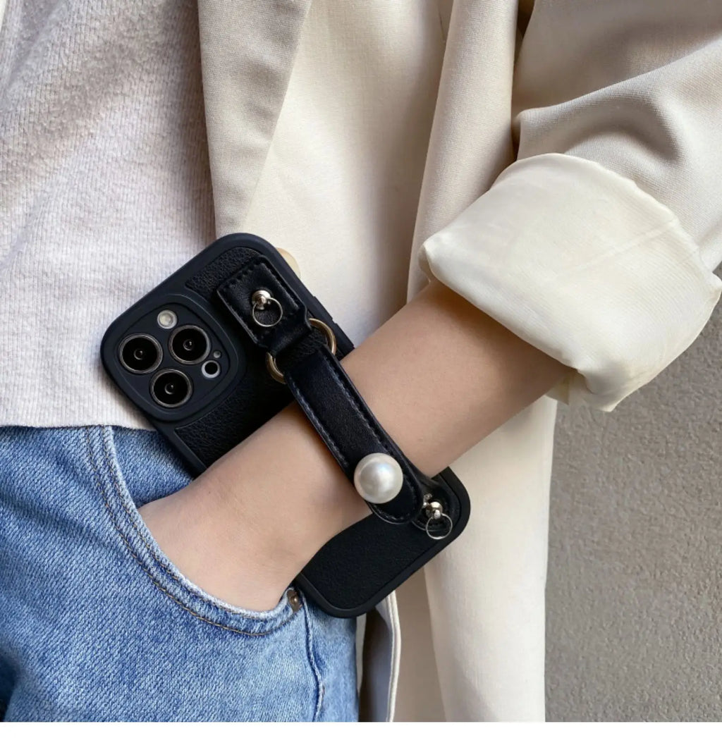 Diy Cute Wrist Band Crossbody Chain Handbag TPU Phone Case For Samsung Galaxy S25 Ultra S23 ultra Case S21 S22 S20 Plus note20