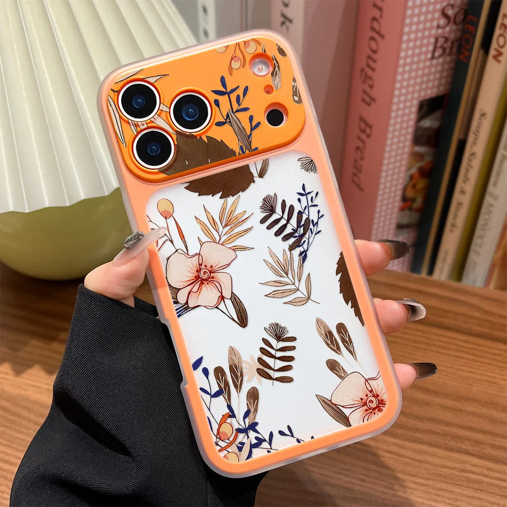 2 in 1 Jelly Pink Flower Case For iPhone 17 Pro Max Air 16 15 14 Pro Max 13 Promax Transformed Into 17 Hard Plastic Cover Fundas