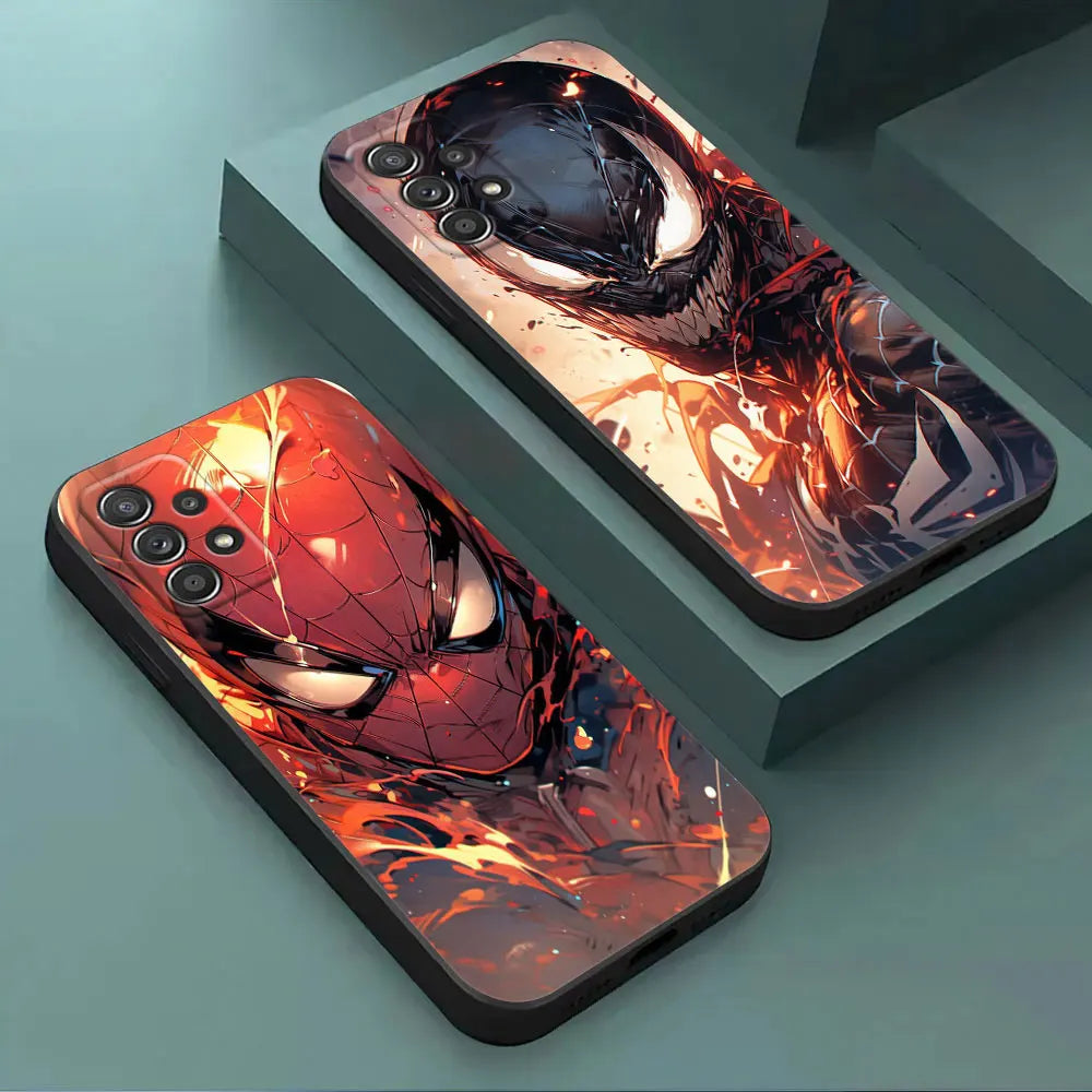 Marvel Avengers Cool Venom Phone Case For Samsung Galaxy A17 A57 A37 A07 A55 A54 A34 A35 A25 A15 A56 A36 A26 A16 A06 Back Cover