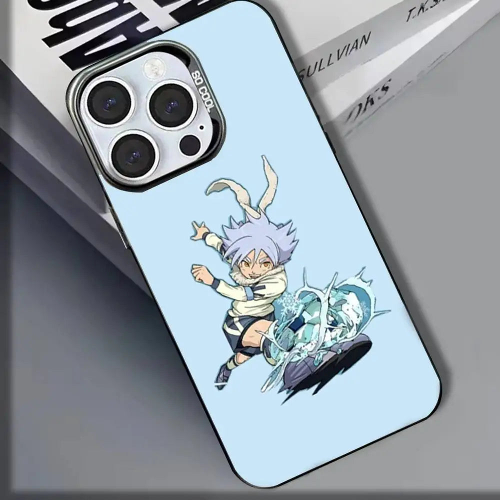 Anime I-InazumaS Elevens Phone Case For iPhone 16,15,14,13,12,11,8,7,Pro,Max,Plus,Mini,XS,SE Shockproof Matte Cover