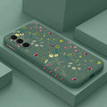 S 23 Yellow Sunflower Silicone Phone Case For Samsung S23 S23Plus S23FE S23Ultra S21 S22 S20FE S21FE S22Ultra S24Plus Cover