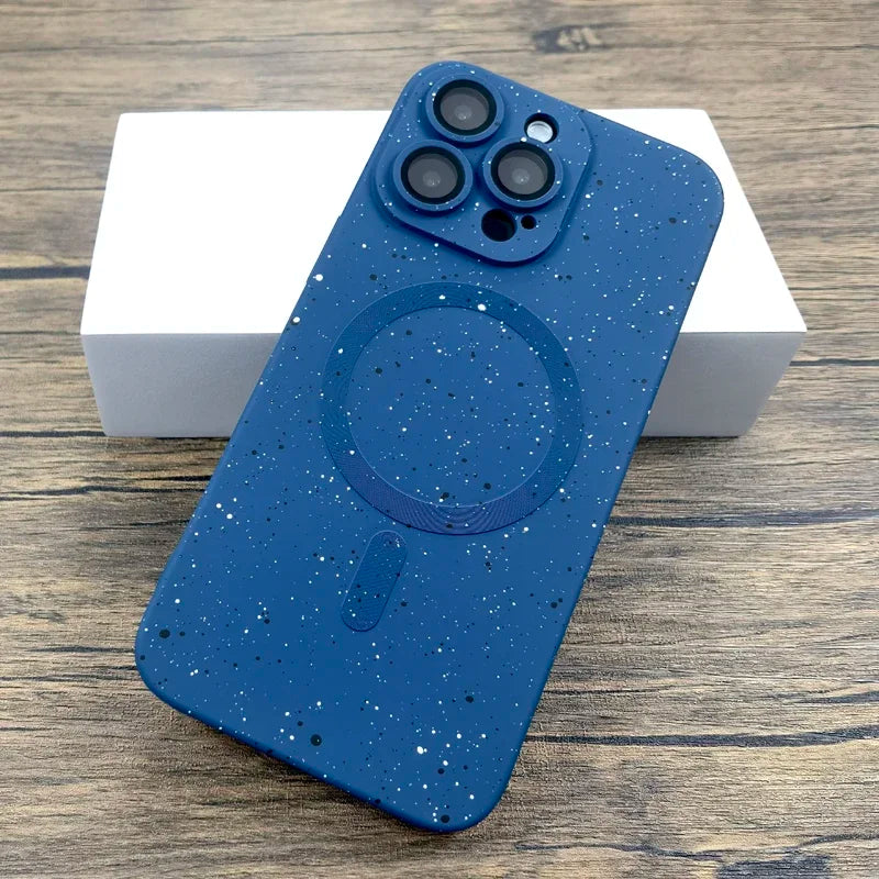 Luxury Silicone Case For iPhone 17 16 15 14 13 12 11 Pro Max Plus 16Pro 15Pro 14Pro 13Pro For Magsafe Mag Safe Charge Covers