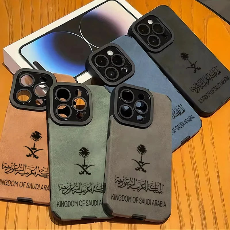 Kingdom Of Saudi Arabia Flag Phone Case for iPhone 17 16 15 14 13 12 11 Pro Max 17 Air 16E Plus XR XS Max Shockproof Soft Cover