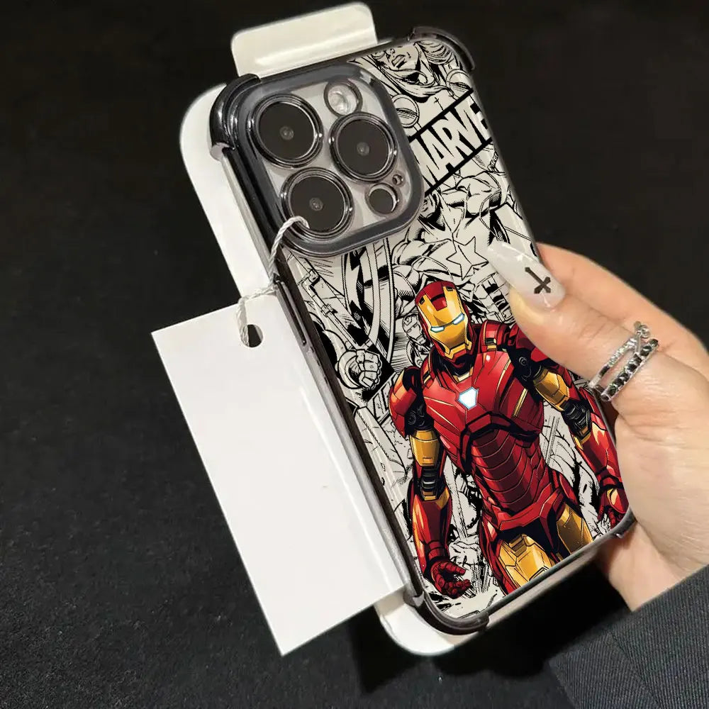 Iron Spider Man Phone Case For Xiaomi Poco X8 Pro Max Cases X5 X6 X7 F5 F7 Pro F8 Ultra M7 X8Pro Captain America Silicone Cover