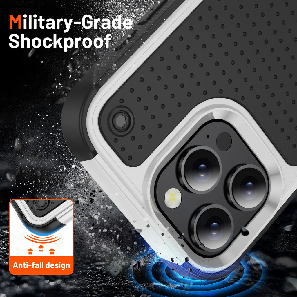Heavy Duty Shock Absorption Case for Iphone 17 Pro Max 15 16 14 Plus 13 Pro Max 17 Air Iphone17 Iphone16 Phone Accessories