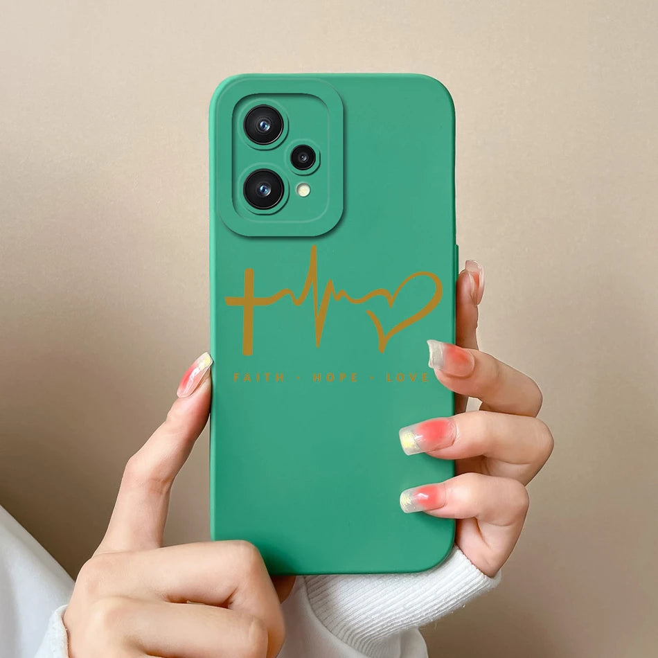 For Realme 9 Pro Plus Case Purple Butterfly Back Cover For Oppo Realme9 Funda Liquid Silicone Camera Protection Phone Cases