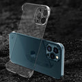 Luxury Frameless Transparent Case for IPhone 17 Pro Max  Air 16 14 Plus 13 12Mini 11 15Pro Hard PC Shockproof Bumper Clear Cover