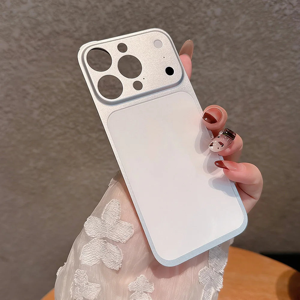 For iPhone 16 15 14 13 Pro Max Convert Change to 17 Pro Max Back Sticker Camera Protection Cover With Fake Camera Lens Protector
