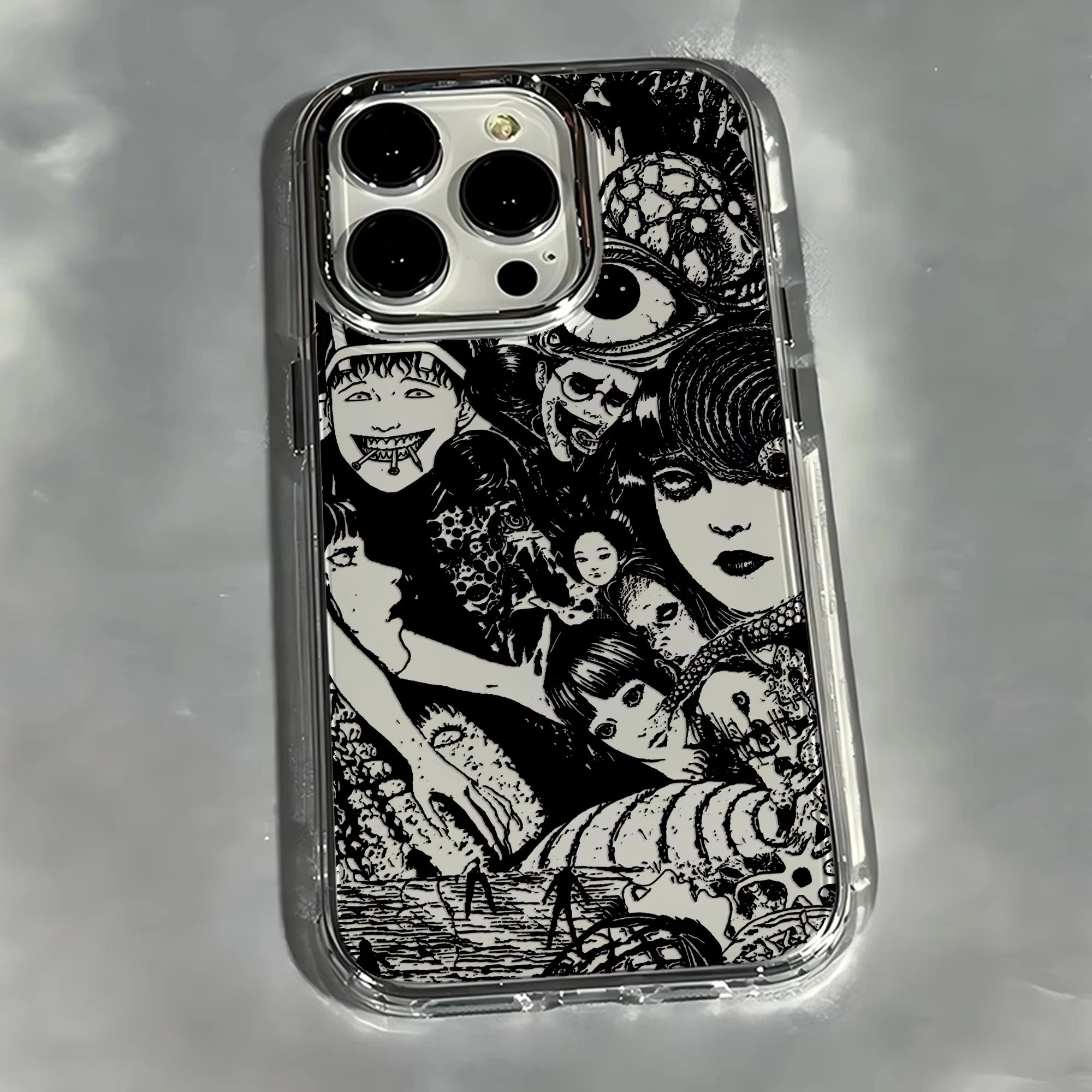 New comics Junji Ito horror Hot Anime Phone Case For iPhone 17 Air 16 e 15 14 13 12 11 Pro Max Plus SE 2020 2022 Soft Cover