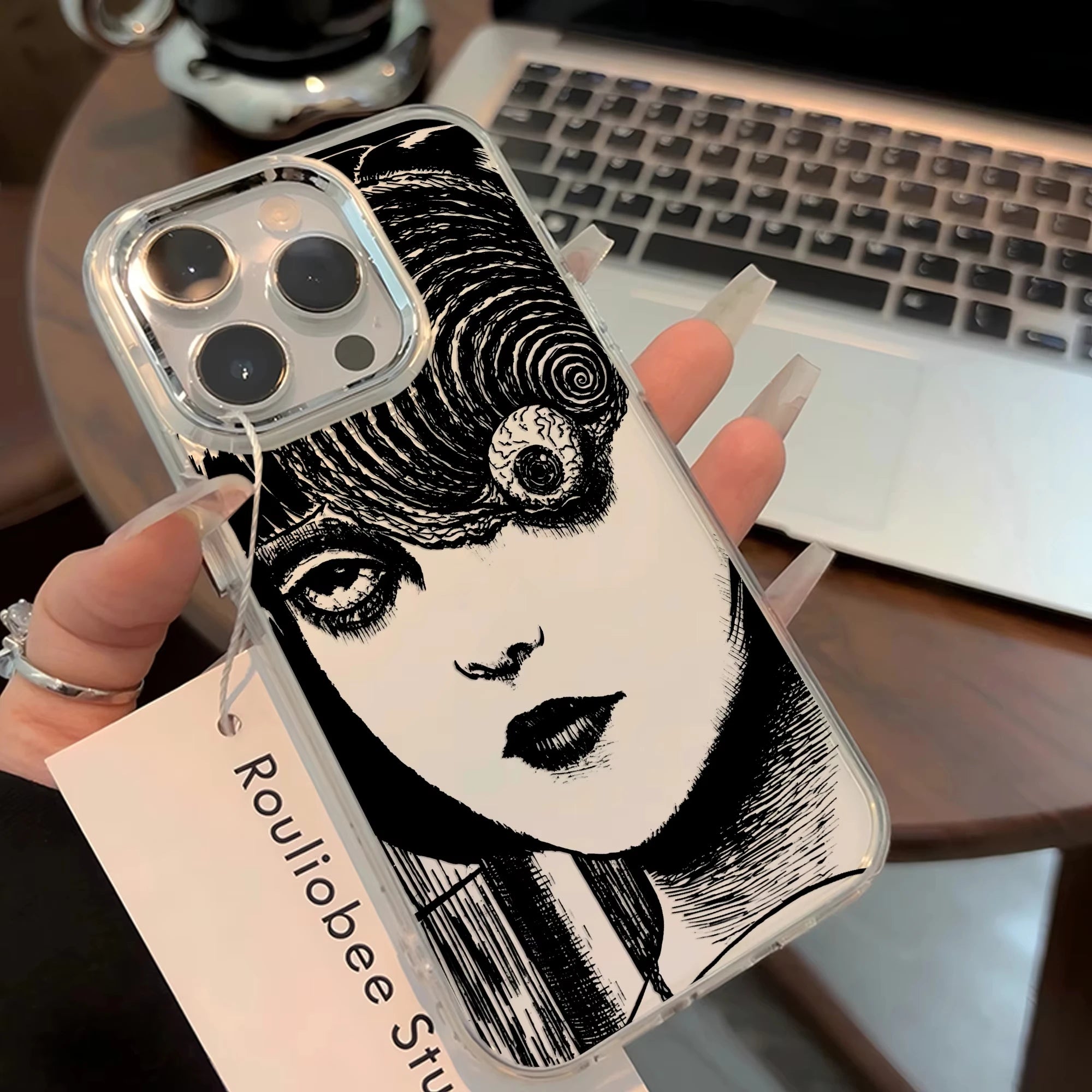 New comics Junji Ito horror Hot Anime Phone Case For iPhone 17 Air 16 e 15 14 13 12 11 Pro Max Plus SE 2020 2022 Soft Cover