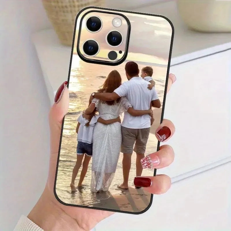 DIY Photo Custom For iPhone 17 16 15 14 13 12 11 Pro XS Max Air Mini XR 7 8 6 6s Plus 17e SE 2022 2022 Silicone TPU Soft Cover