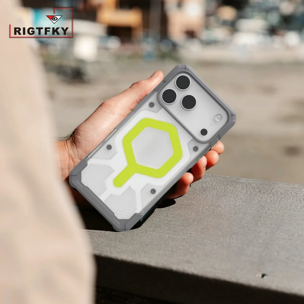 Ultra-Lightweight Armor Phoen Case For Iphone 17 Pro Max Air 16 15 Plus 14 13 12 Pro Military Impact-resistant Protective Cover