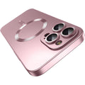 Matte Magnetic For Magsafe Silicone Phone Case For iPhone 17 16 E 15 14 13 12 11 Pro Max Plus Air Soft Metal Luster Cover funda