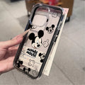 Cute Mickey Minnie Mouse Cartoon Phone Case For iPhone 17 16 15 14 13 12 11 Pro Max 17Air X XR 15 14 Plus 16 17 Protective Cover