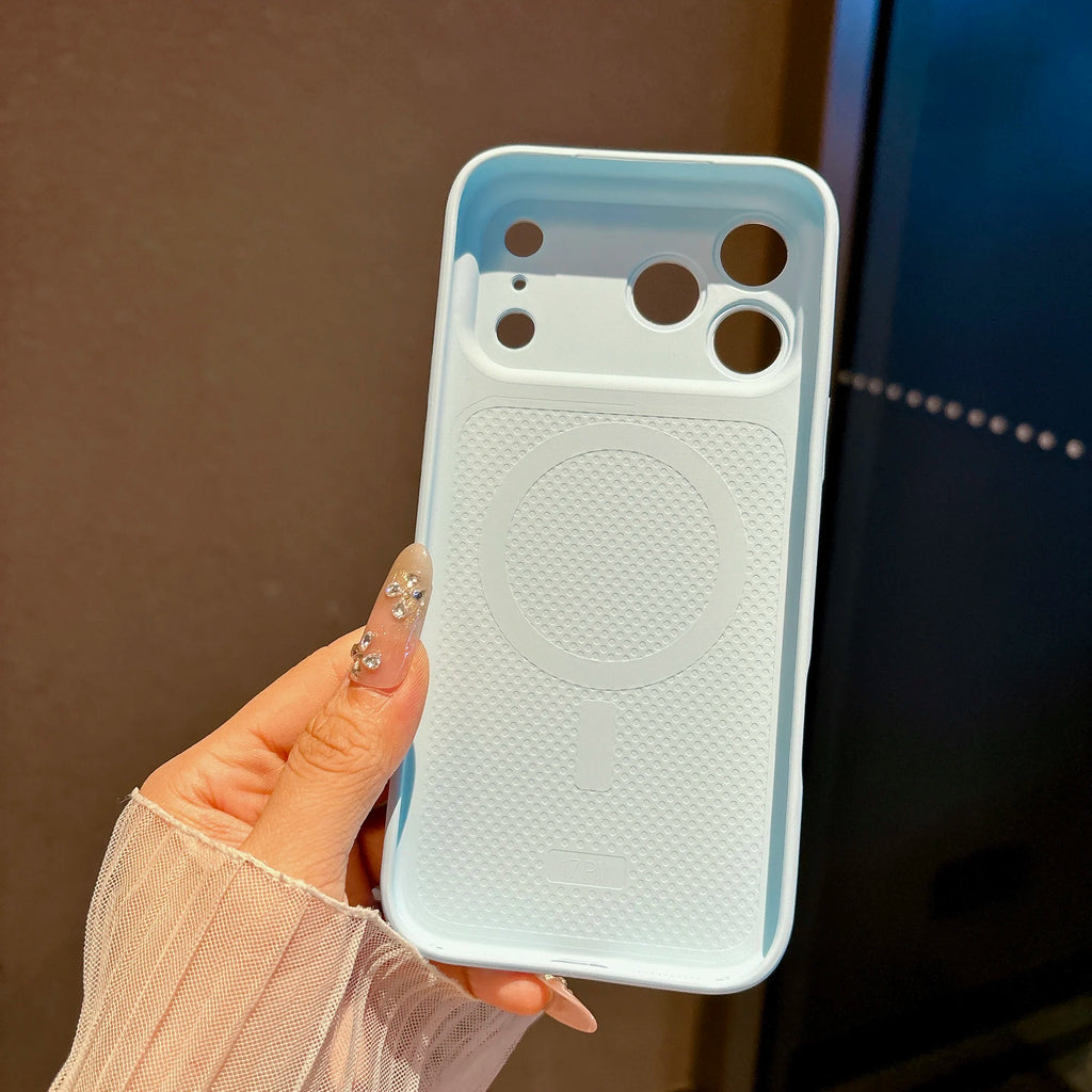 Fashion Candy Color Crystal Glass Lens Protect Phone Case For iPhone 17 16 15 14 Pro Max Contrasting Color Shockproof Back Cover