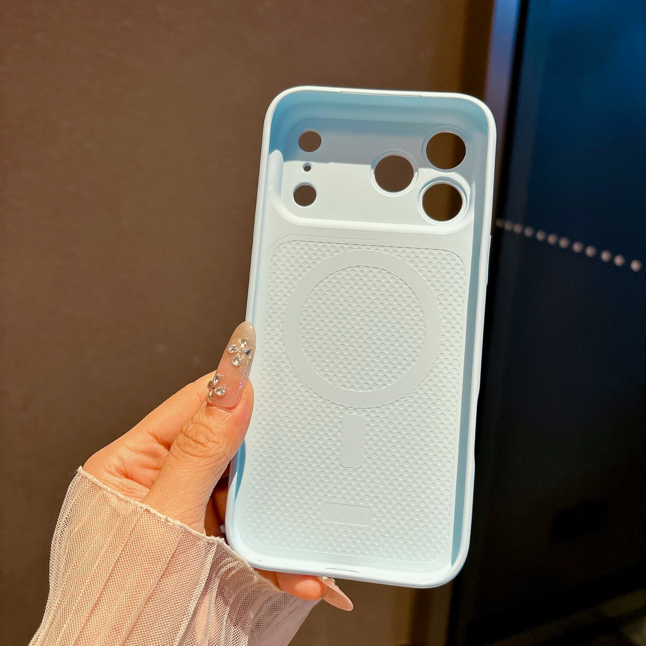 Fashion Candy Color Crystal Glass Lens Protect Phone Case For iPhone 17 16 15 14 Pro Max Contrasting Color Shockproof Back Cover