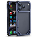 Eary Metal Frameless Phone Case for iPhone 17 Pro Max Air Ultra-thin for Magsafe Shell Shockproof Protector Aluminum Alloy Cover