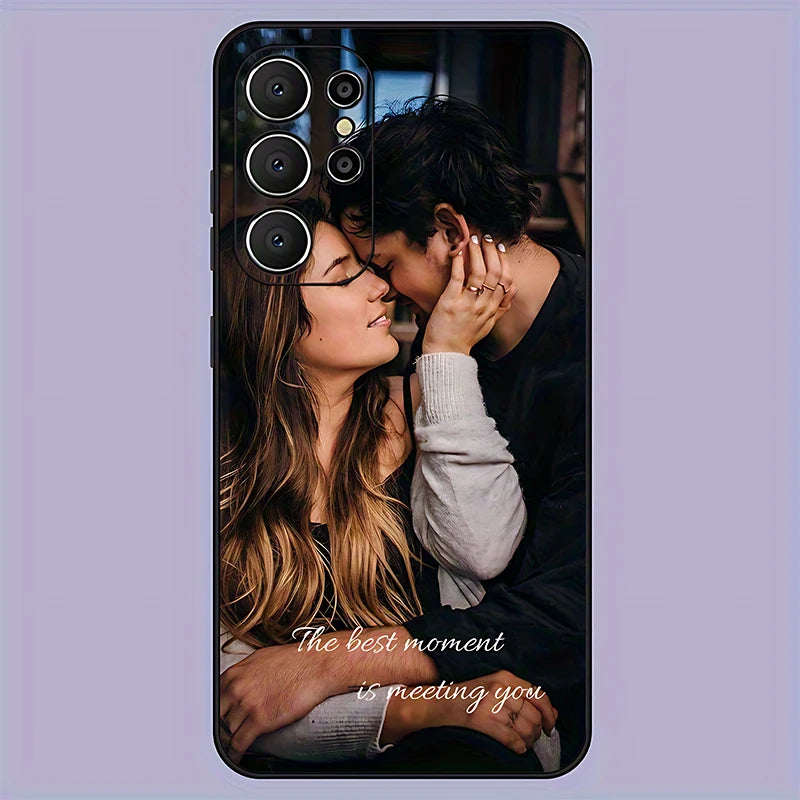 DIY Photo Custom Soft Case For Samsung Galaxy A55 A54 A53 A52 Case A35 34 S25 S24 S23 S22 S21 S20Ultra Plus FE Back Cover