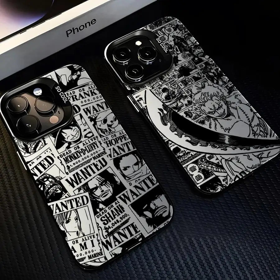 One Piece Luffy Zoro  Matte Phone Case for Huawei Honor X5c X9d X6c X7d 400 200 90 X6b X7a X9a X5 X8a X9b X7b X9C X5C Smart Lite