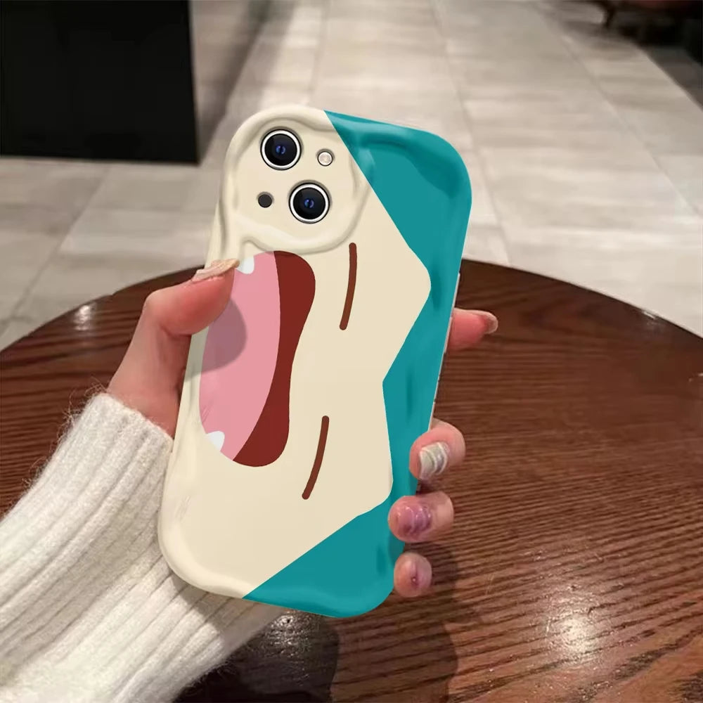 Lovely Anime Phone Case For Pokemons Psyduck iPhone 17e 17 16 16e 15 14 13 12 11 Pro Max Mini X XR XSMAX Air Plus 3D Wave Soft