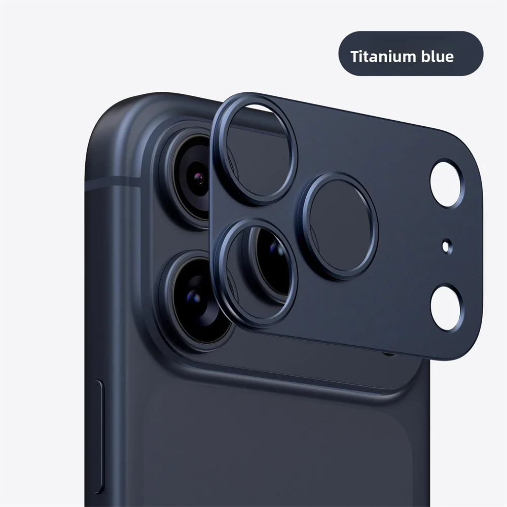 1-3Set Ultra HD Alloy Metal Camera Film for IPhone Air 17 Pro Max Anti-Scratch Tempered Glass Lens Ring Protector Accessories