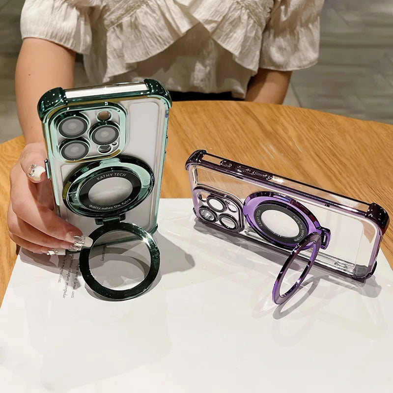 Magnetic Bracket For Magsafe Case For Vivo Y20 Y20S Y18i Y30G Y21 Y33S Y21A Y21G Y21S Y21T Y33T Y22 Y22T X50 X60 X70 X80 Pro