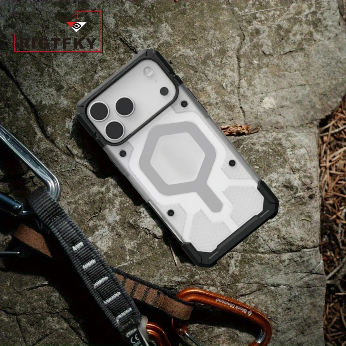 Ultra-Lightweight Armor Phoen Case For Iphone 17 Pro Max Air 16 15 Plus 14 13 12 Pro Military Impact-resistant Protective Cover