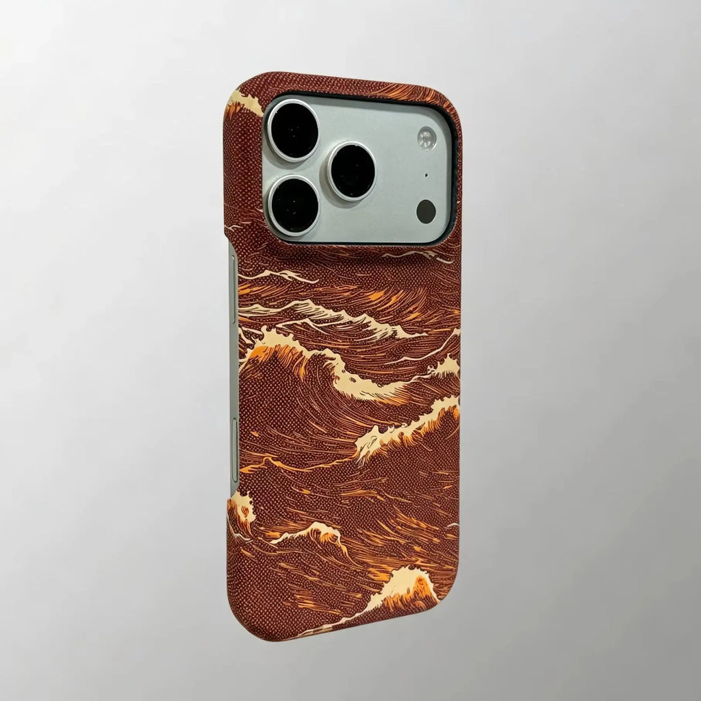 Frameless Ultra Thin Carbon Fiber Magnetic Case For iPhone Air 17 12 13 14 15 16 Pro Max Plus Kevlar Texture Matte PC Hard Cover