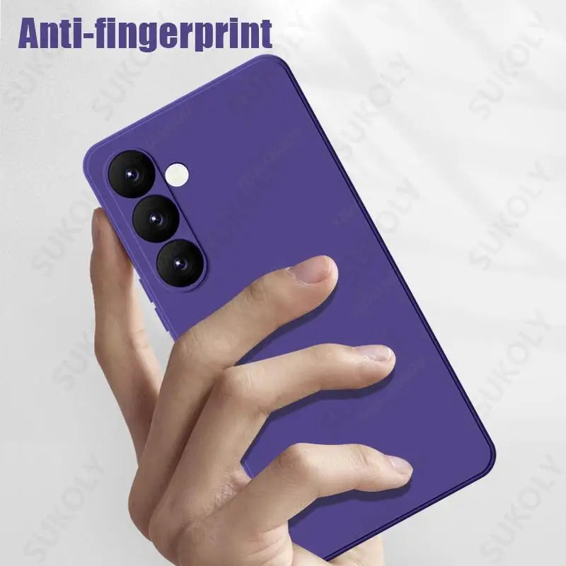 Luxury Case For Samsung Galaxy S26 S23 S22 S24 S25 Ultra S23 FE A57 A17 A56 A55 A15 A54 A16 5G Liquid Silicone Soft Phone Cover