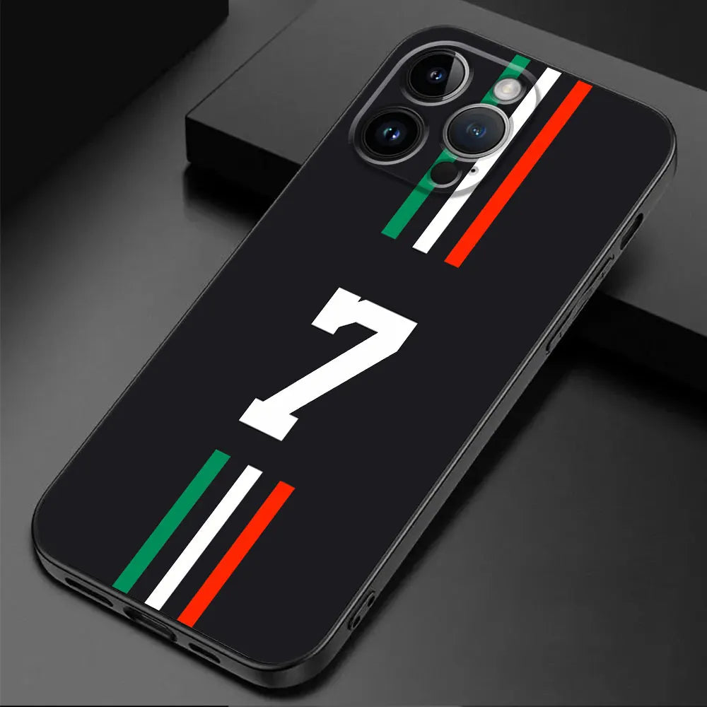 TPU Soft Case for Samsung Galaxy S10 Note 20 Ultra S9 Note 10 Plus Note 9 8 S8 Plus S8 Football Star Digital Art Cover Back