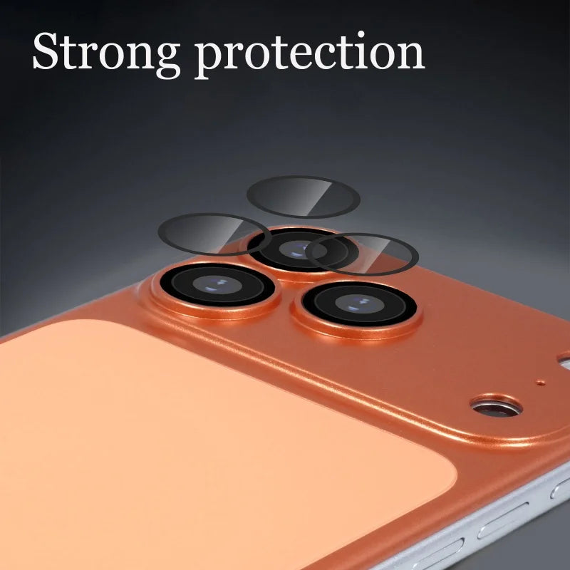 Original AG Matte Glass For Magsafe Case for iPhone 17 16 15 14 13 12 Pro Max Wireless Charging Magnetic Camera Protection Cover