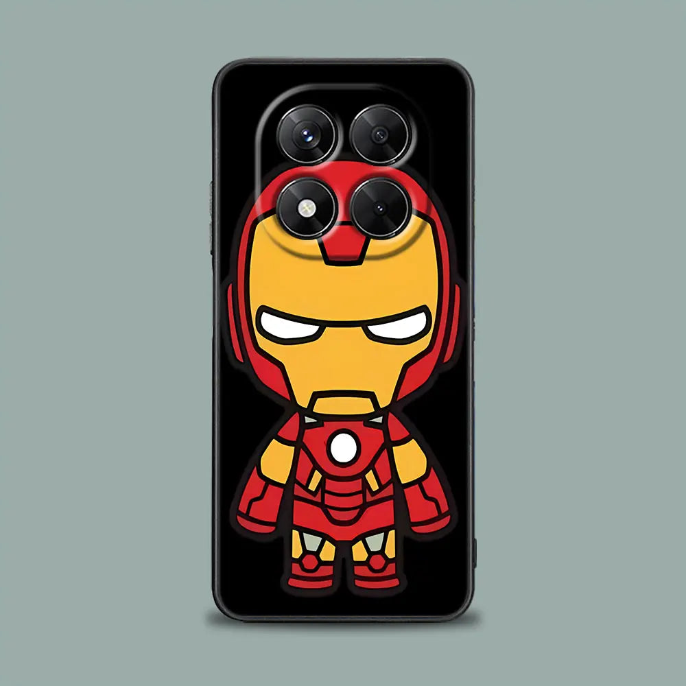 Marvel Phone Case For Redmi 15C 14C 13C Back Cover Spiderman For Redmi Note 15 14 13 12 Pro Plus 11 10 8 Pro Iron Man Groot Case