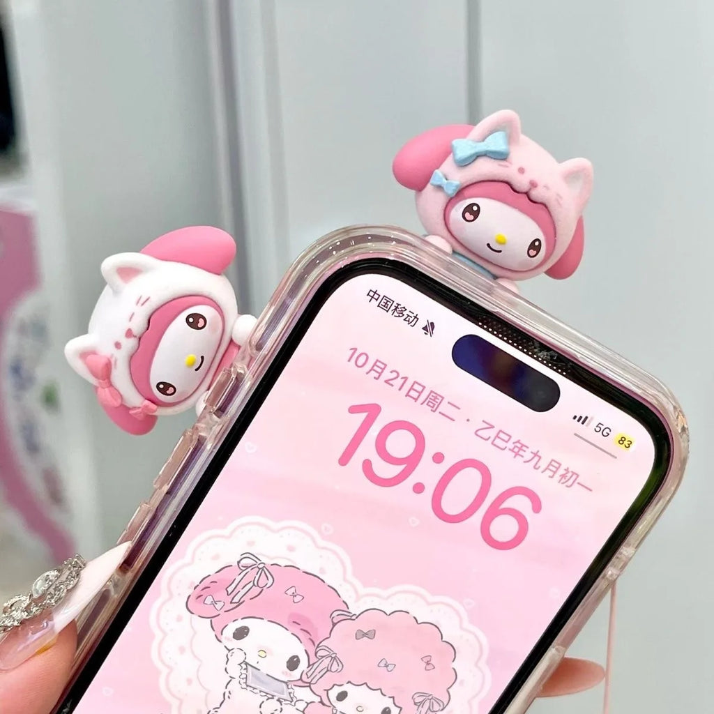 Genuine Sanrio Guardian Meow Group Hipper Series Blind Box Hello Kitty Cute Mini Collection Desktop Ornament Fashion Trend Gift