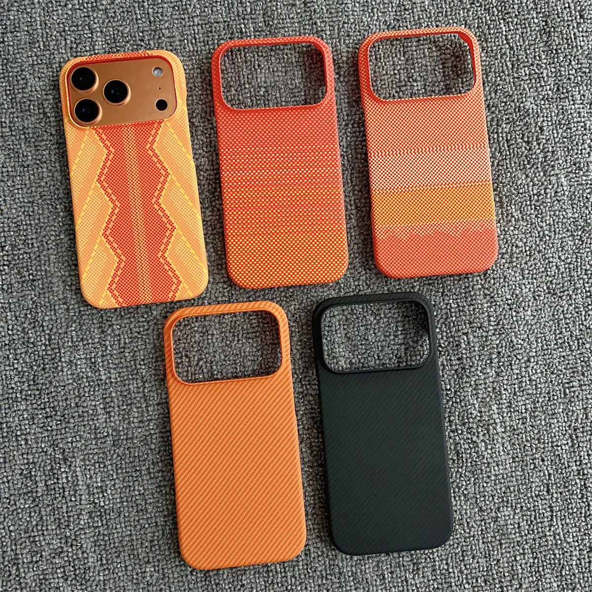 Half Pack Carbon Fiber for Magsafe Magnetic Phone Case for IPhone 17 Air 16 Plus 15 14 13 12 Pro Max Wireless Charge Cover