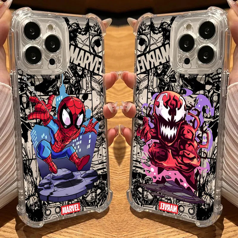 Hot Movies SipiderS-manS VenomS Phone Case For vivo Y31D Y05 Y21 Y400 Y31 Y19S Y28 Y38 Y78 Y36 Y27 Y17S Y77 Y35 Y22S Pro 4G 5G