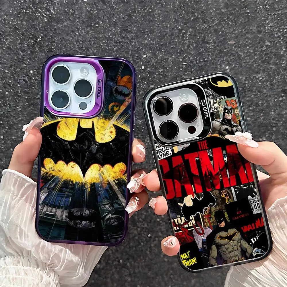 Cool-H-Batmans-S Fashion Phone Case For IPhone 17 16 15 11 12 13 14 Pro Max 16 Plus 12 Mini 7 8 XR XS 15Pro MAX Cove