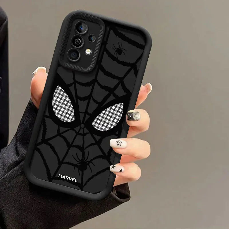 Marvel Spider Man Case For Samsung Galaxy A57 A56 A37 A36 A17 A07 A26 A16 A06 A55 A52 A14 A73 A34 Soft Silicone Protective Cover