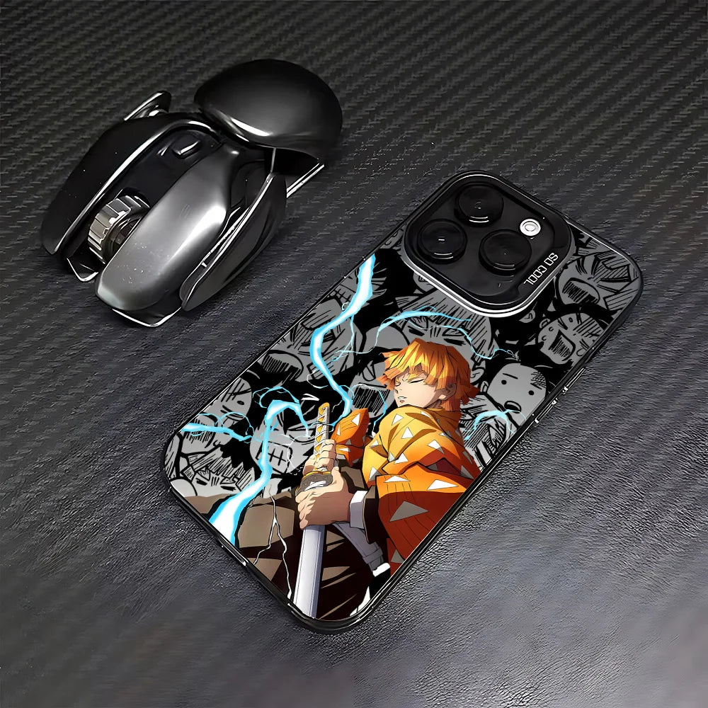 Anime D-Demons Slayers Phone Case for IPhone 16e 16 15 14 13 12 11 Mini Pro Max X XR XSMAX 8 7 Plus Anti Fall Matte Back Cover