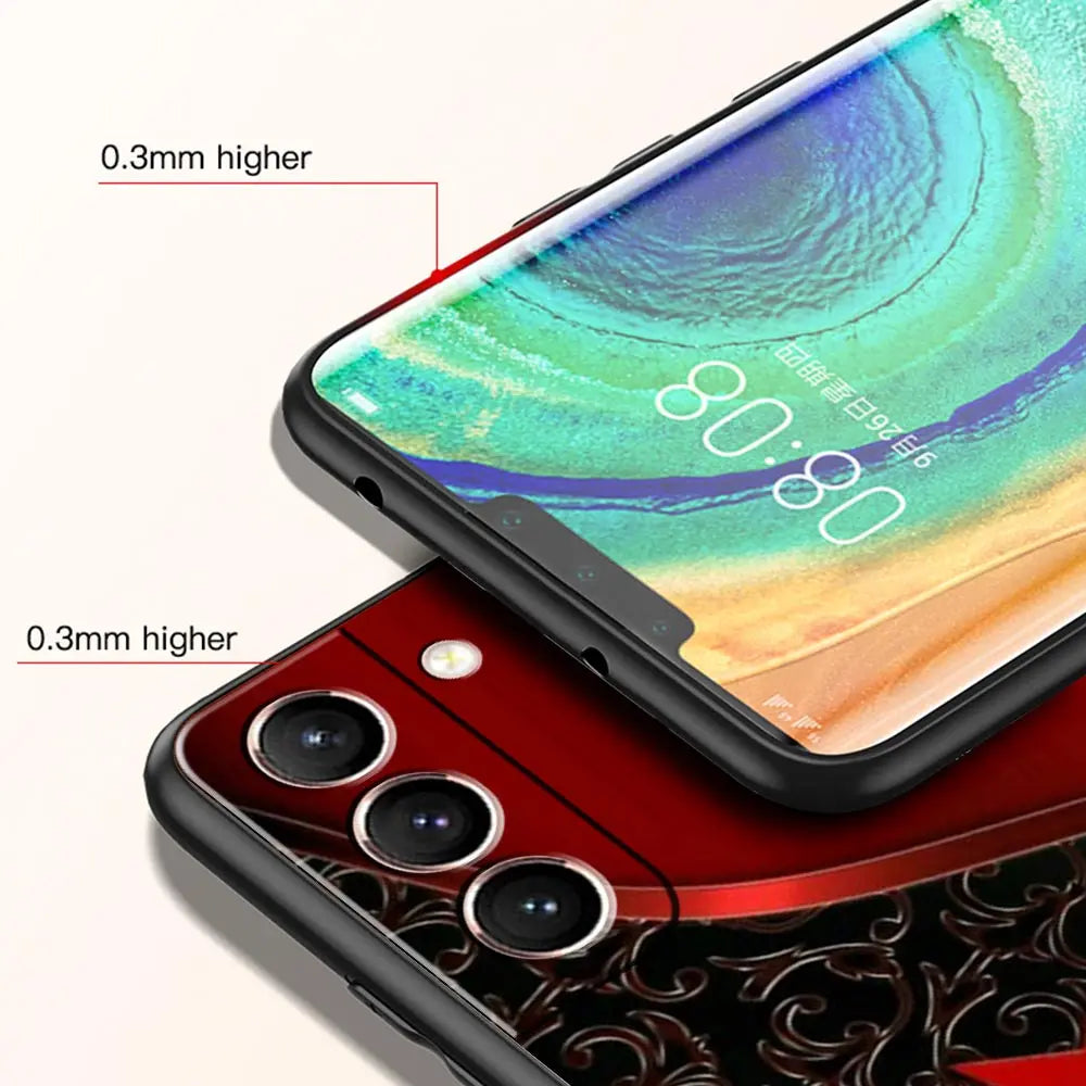 Phone Case Cover for Samsung Galaxy S26 S25 S24 S23 S22 S20 S21 FE Ultra S25Edge Plus 5G Soft TPU Capas Turkey Flag Fundas Bags