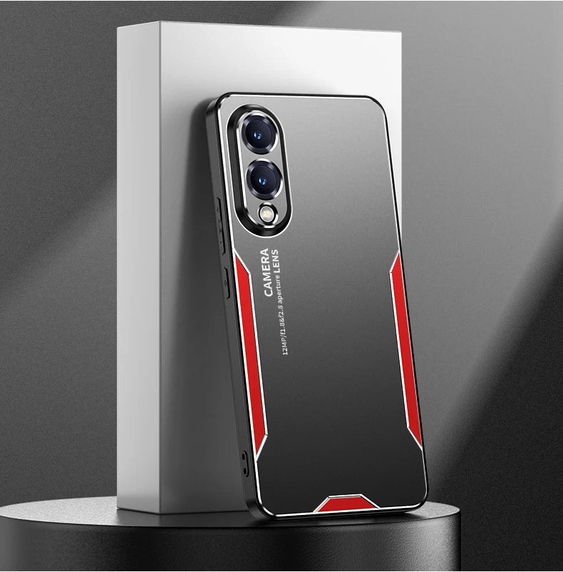 For Samsung Galaxy S25 Edge Case Metal Aluminum Protecting Lens Frost Prevent Fingerprints Metal+TPU Cover For Samsung S25 Edge