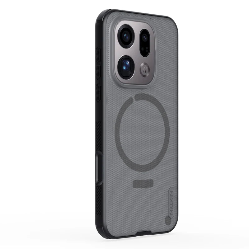 For OPPO Find X9 5G Magsafe Case Nillkin Magnetic Frosted Shield 360 PC TPU frame Matte full Back Cover