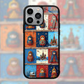 Russian Allure For iPhone 17 16 15 14 13 12 11 18 Pro Max A Playful Bear Ornate Domes and Matryoshka Dolls in Artistic Fusion