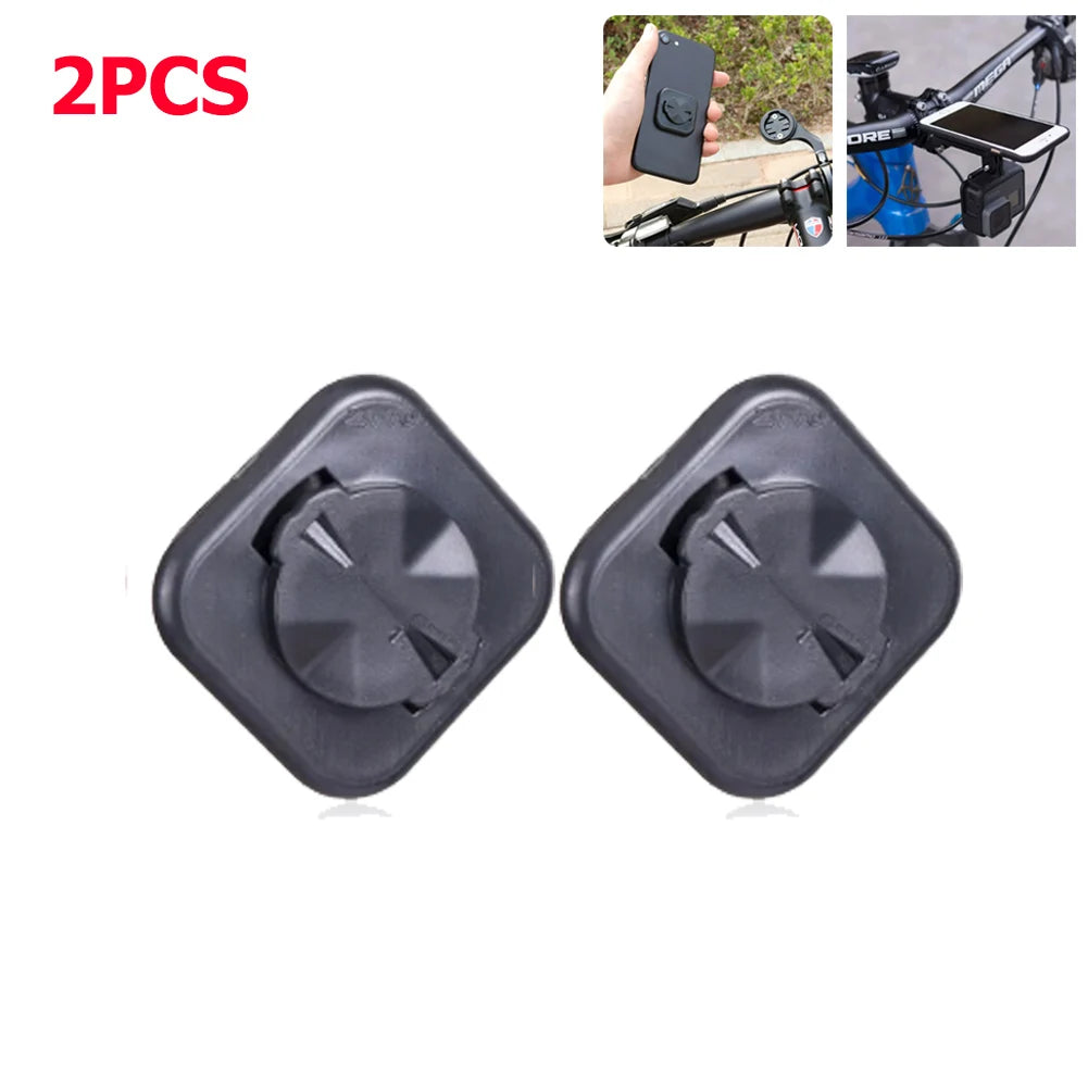 1-10pc Bicycle Mobile Phone Sticker Holder Bike Mount Cycling Computer Holder Support Stand Back Button Paste Adapter For GARMIN