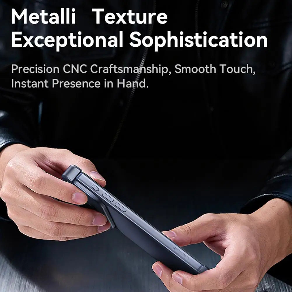 Luxury Aviation Aluminum Metal Case for iPhone 17 pro & pro Max Frameless Minimalist Borderless Bumper Cover