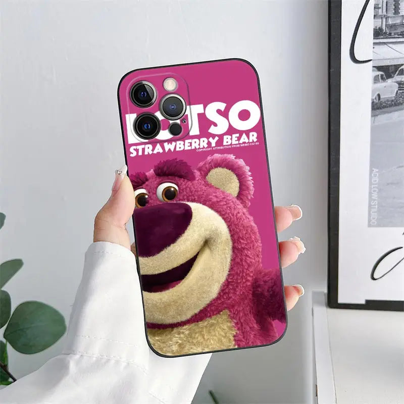 Lotso Strawberry Bear Case For Honor 600 Lite 400 Pro X9D X8D X7D X6D X9B X8B X7B X9C X9A X5C Y7 Y9 2019 Magic 5 6 7 Lite Cover