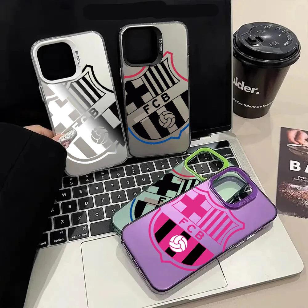 Popular soccer team F-C-B pattern Phone Case for Samsung Galaxy A37 A57 A17 A16 A06 A35 A55 A25 A56 A54 A36 A24 A26 4G 5G Cover