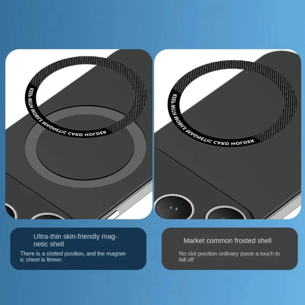 Ultra Thin Frameless Hard PC Phone Cases For iPhone 17 Pro Max Air 14 15 Plus 13 12 11 16 Pro For Magsafe Magnetic Protect Cover